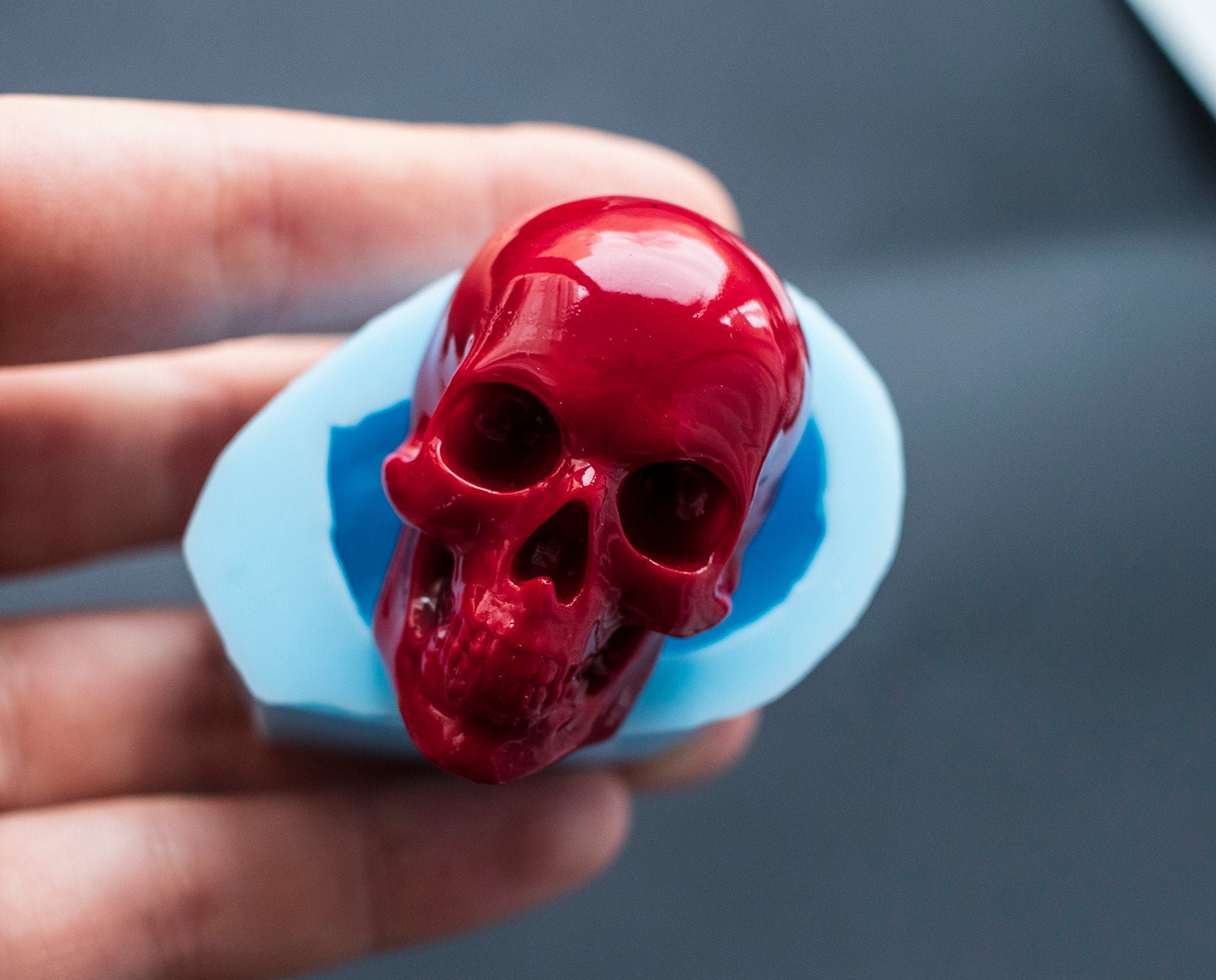 Skull Mold, Skull Mold for Resin, Small Skull Resin Mold, 3D Skull