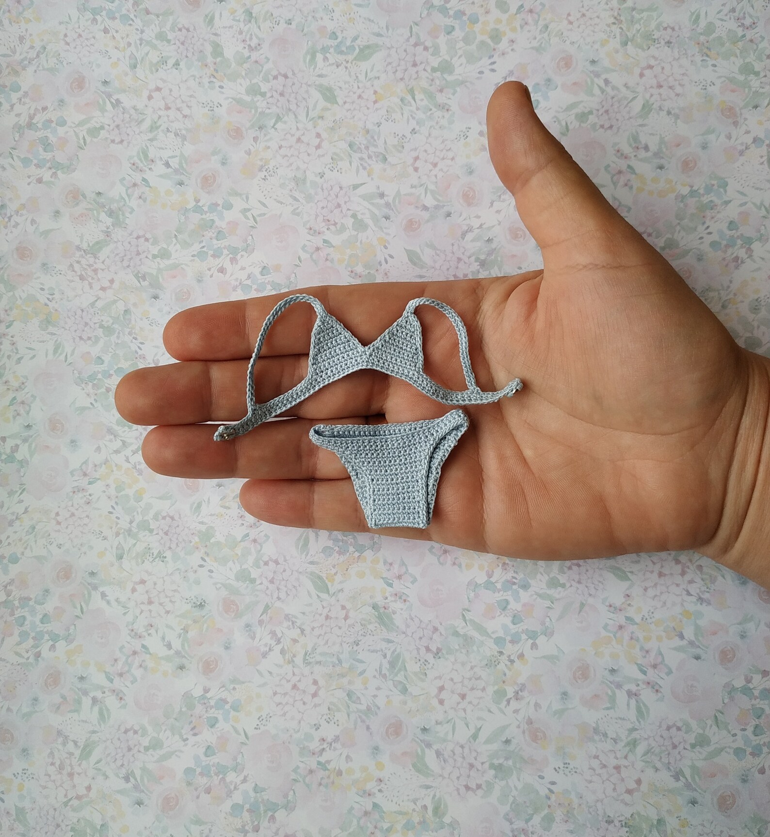 Crochet Barbie swimsuit 1 piece underwear for dolls. Etsy