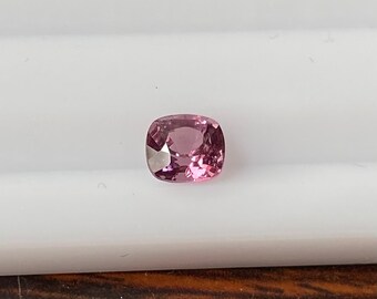 Natural Spinel Faceted Pink color 0.75 Carat 5x5 MM Cushion Shape Gemstone Wholesale