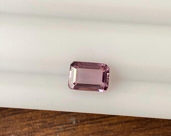 Natural Spinel Faceted 1.24 Carat 7x5 MM Octagon Shape Gemstone Wholesale