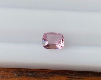 Natural Spinel Faceted Pink Color 0.68 Carat 6x5 MM Cushion Shape Gemstone Wholesale