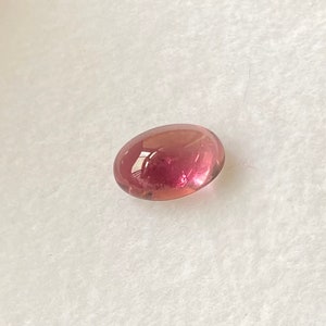 Natural Pink Tourmaline Cabochon 1.75 Carat 9x6 MM Oval Shape Gemstone