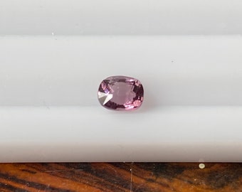 Natural Spinel Faceted Purple Color 0.79 Carat 5.5x5 MM Cushion Shape Gemstone Wholesale
