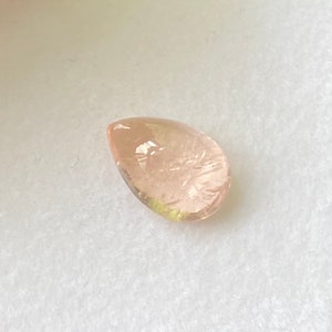 Natural Morganite Cabochon Pear Shape 4.03 Carat 12.5x8.5 MM Gemstone Wholesale