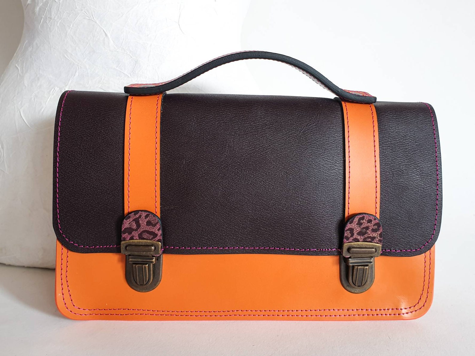 petit sac cartable cuir femme