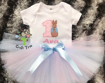 Peter Rabbit Outfit-Peter Rabbit Birthday-Peter Rabbit Party-Peter Rabbit Shirt-Peter Rabbit Tee-Peter Rabbit Top-Peter Rabbit Tutu