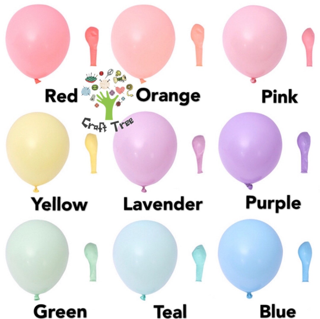 12inch Pastel Latex Balloons-12 Pastel Balloons-30cm Latex Balloons