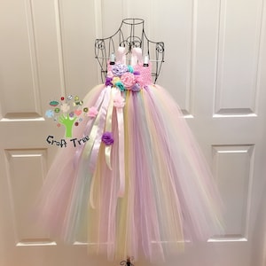 Pink Unicorn Tutu Dress For Girls-Cake Smash Unicorn Tutu Dress-Unicorn Birthday Party Dress-Unicorn Baby Tutu Dress-Unicorn Dress