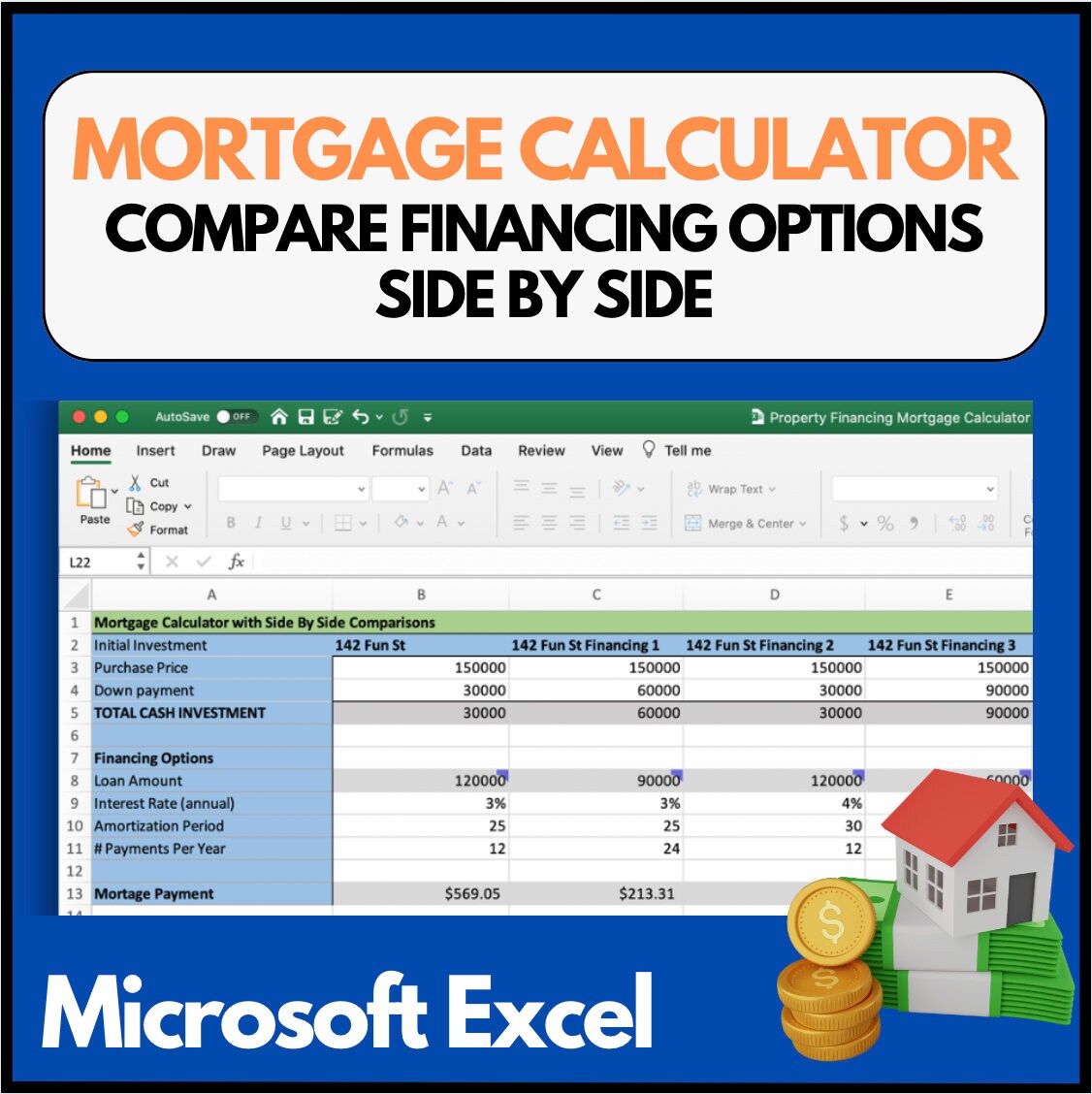 Refinance Calculator Etsy UK