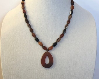 Brown Agate Necklace