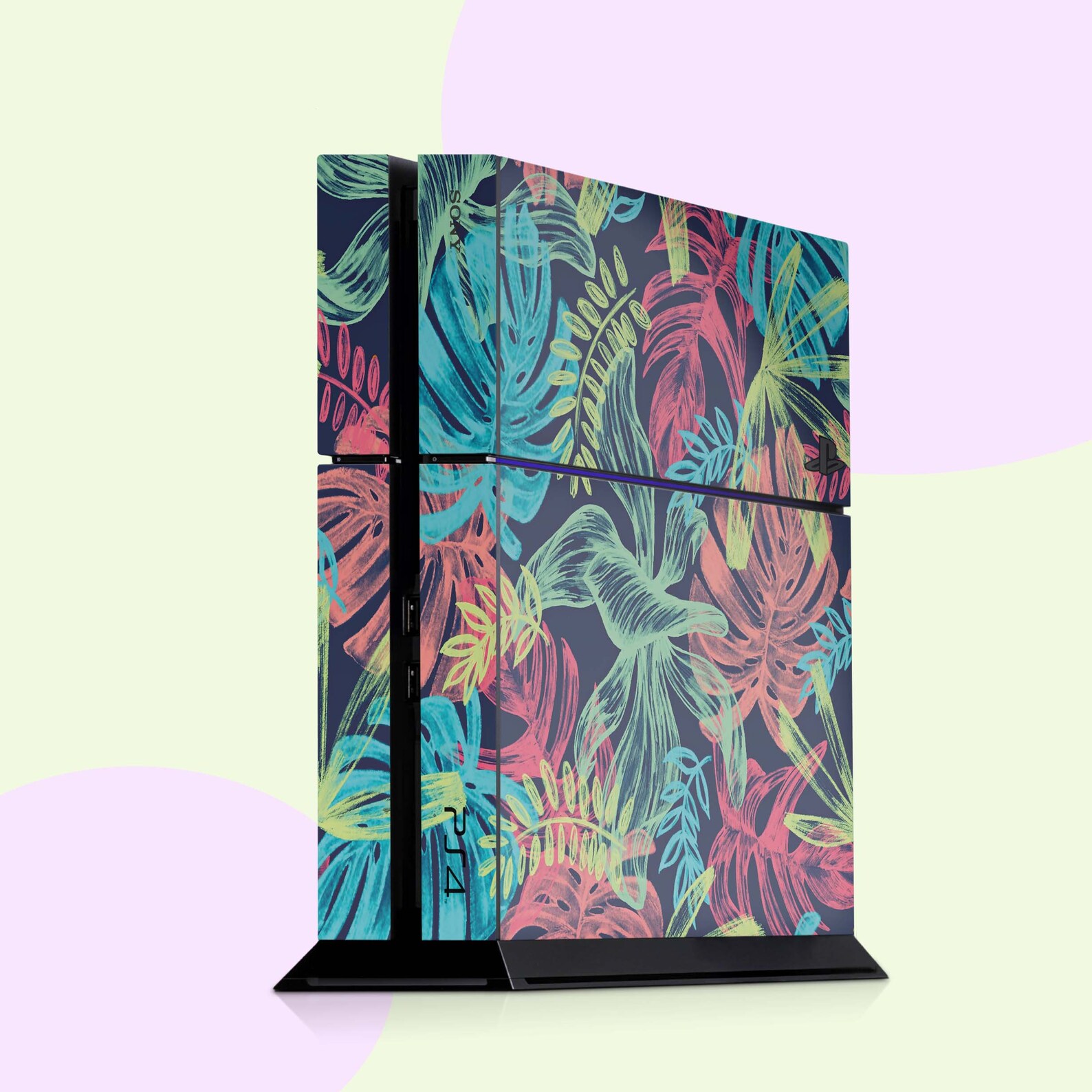 Custom Playstation vinyl wrap PS5 Playstation 4 Slim Water Etsy