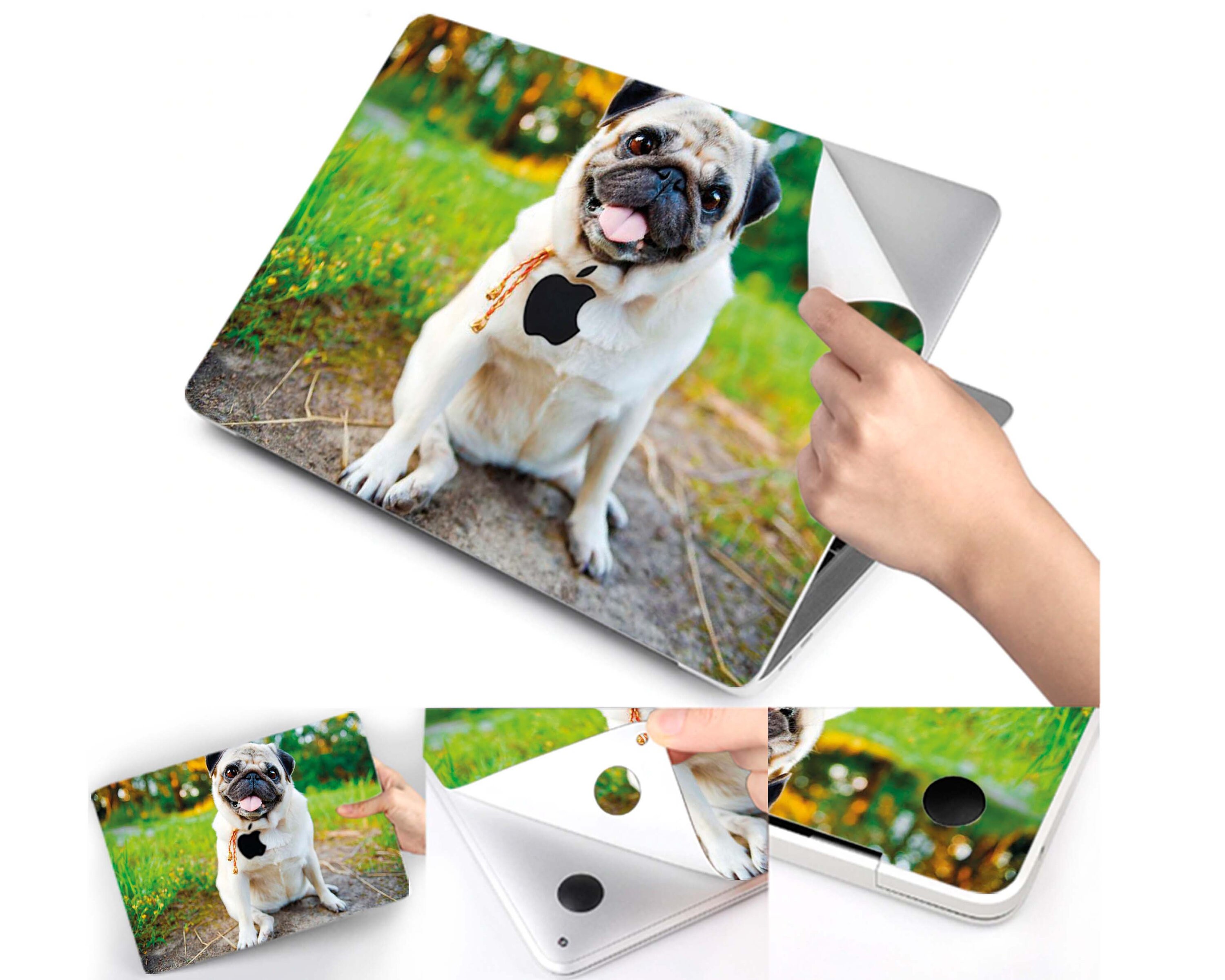 Macbook skin Cute puppy pro 2017 dog Mac skin Dog lover Etsy