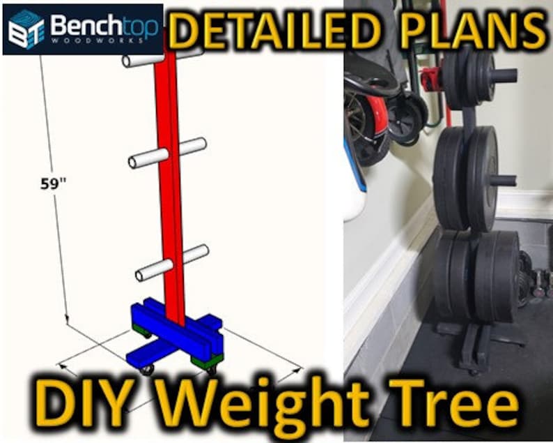 DIY Weight Tree Plans Etsy