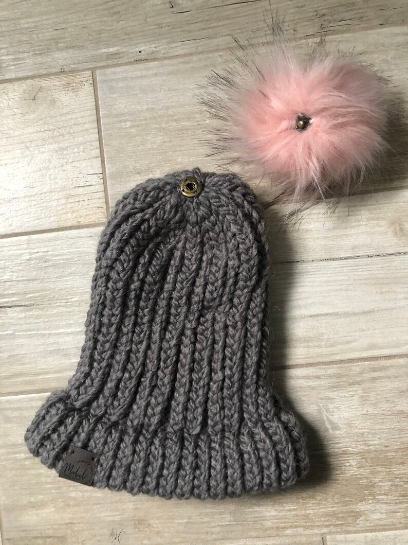KNIT TOQUE Tricot à la main Chapeau de laine de luxe Etsy France