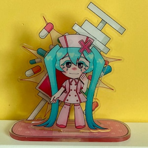 nurse Hatsune Miku acrylic standee
