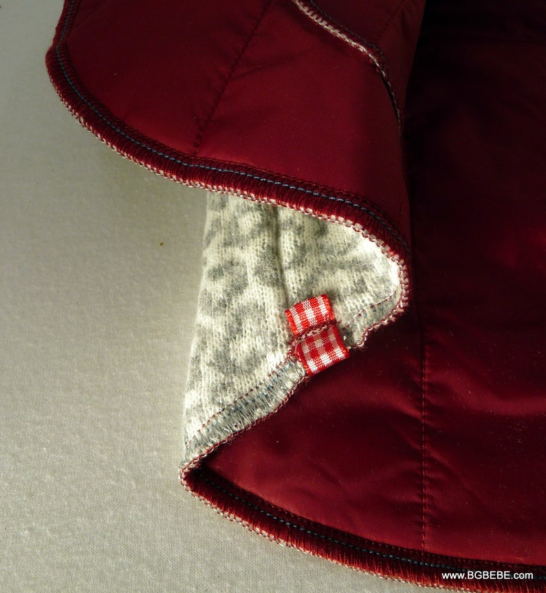 Wine red jacket for girlreversible jacket for girlsjacket for babyhandmade baby jacketburgundy red jacketSoft jacket for baby