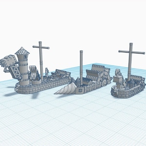 Orc Battle Ship Fleet (Digital Download)