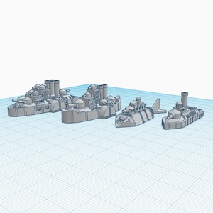 Dwarven Battle Ship Fleet (Digital Download)