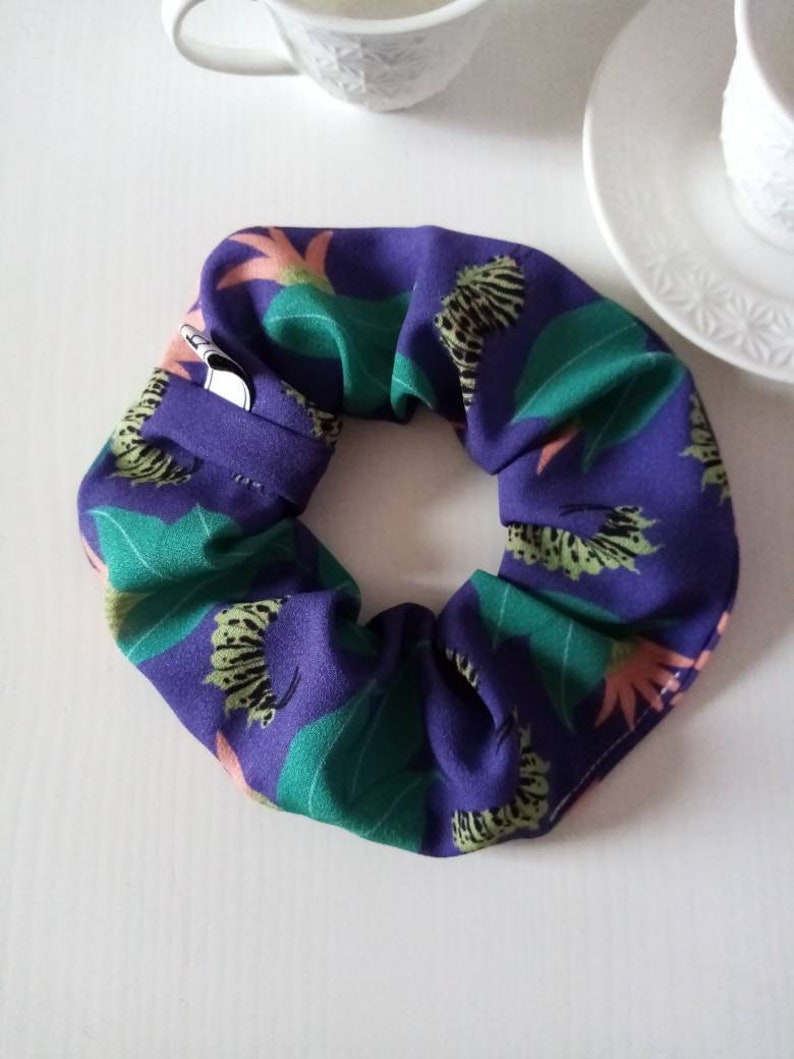 Elastici fatti scrunchies illustrati corso Elastici per capelli scrunchies illustrati fatti a mano in | Etsy