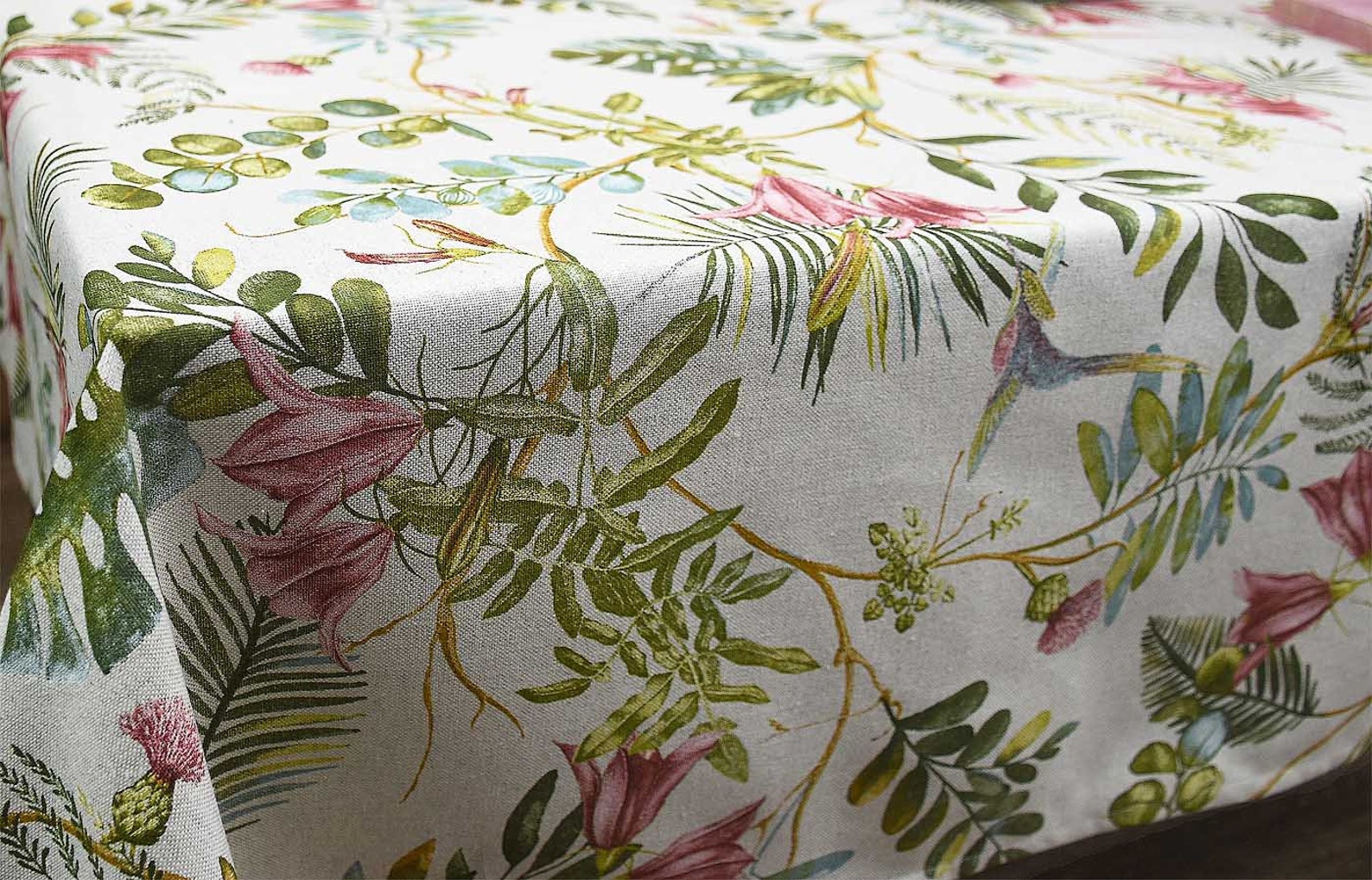 Tropical Tablecloth Monstera Tablecloth Round Tablecloth Etsy