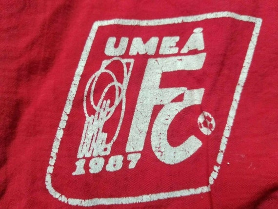 FC Umea Adidas Vintage Sweden Football Jacket Soc… - image 8