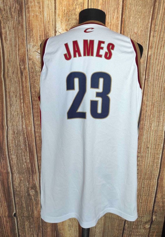 NBA AUTHENTIC Cleveland Cavaliers LeBron James #23 Champion Basketball  Trikot L