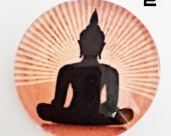 Cabochon Goddess Hindu glass 30mm 25mm 20mm 16mm 12mm