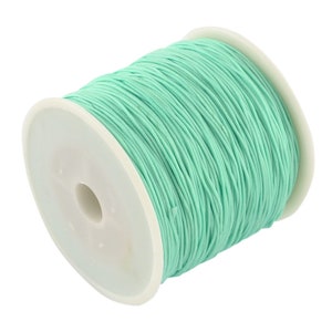 Cordon rond nylon 0,8mm plusieurs couleurs au choix image 4