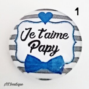 Cabochon Papy verre 30mm 25mm 20mm 16mm  18x13mm