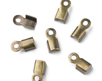 50, 100, 200 tuercas para alambre de metal bronce 3mm