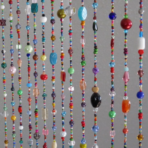 Glass Bead Curtain Etsy