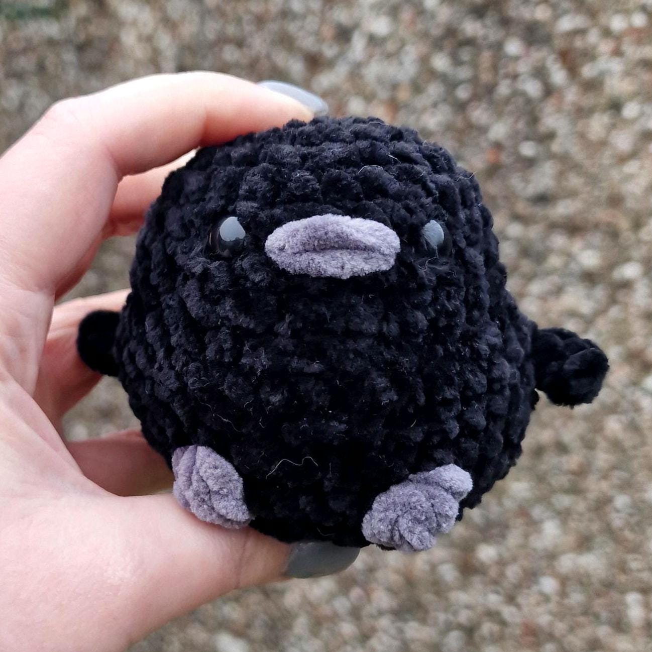 かわいいカラスのぬいぐるみ - Etsy 日本
