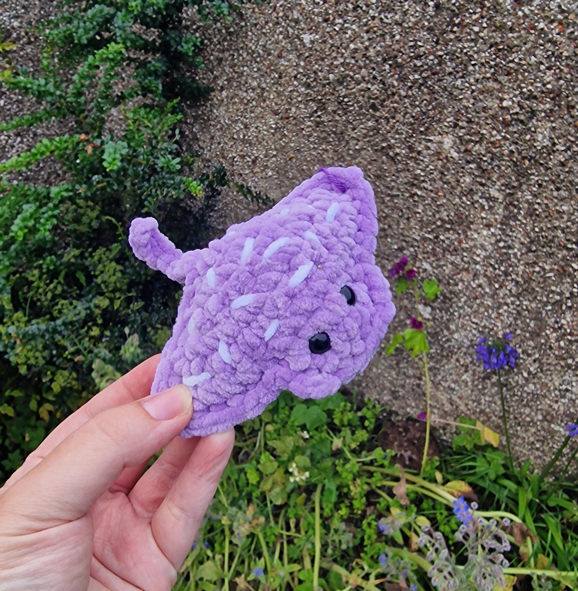 Tiny Heart Cambrian Stachelrochen Plüschtier 51 Cm – Weich, Grau, Pädagogisch Für Kinder & Naturfans