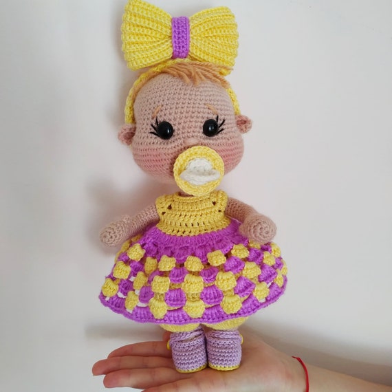 Amigurumi Doll Clothes Pattern for Amelie, Crochet Doll Outfit Pattern 9.84  Inches 25 Cm english, Deutsch, Français -  Denmark