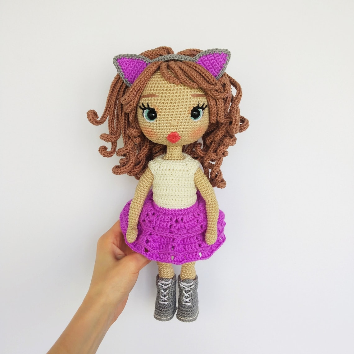 Crochet doll pattern amigurumi Astrid Amigurumi doll base | Etsy