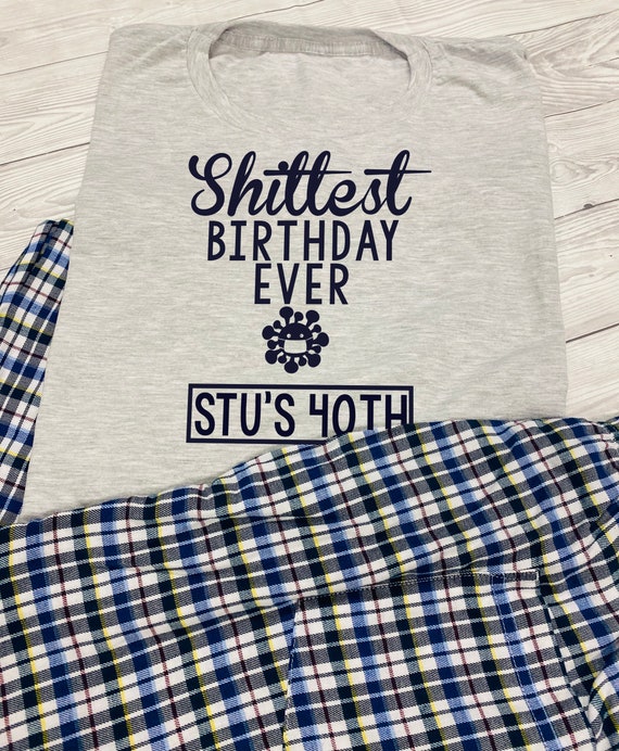 Lockdown birthday pyjamas clearance
