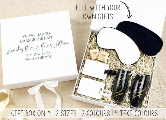 Wedding Postponed Gift Box Corona Wedding Bride to Be Gift.bride