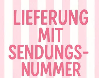 Delivery with tracking number