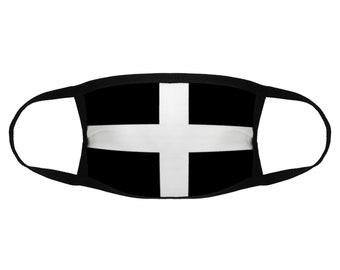 LARGE CLASSIC Ripped Torn Metal /& Cornwall Cornish St Pirans Flag car sticker