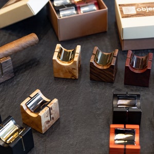 Luxury wooden cigar rest, Unique cigar holder, Cigar gift for men, Cigar stand, Cigar Accessories, Birthday gift, Groomsmen gift, Cigar tray