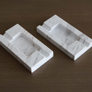 Calacatta Cigar Tray, Marble Ashtray, Cigar lovers Gift, Birthday gift, Gift for Men, Marble Cigar Accessory, valentines day, Groomsman Gift