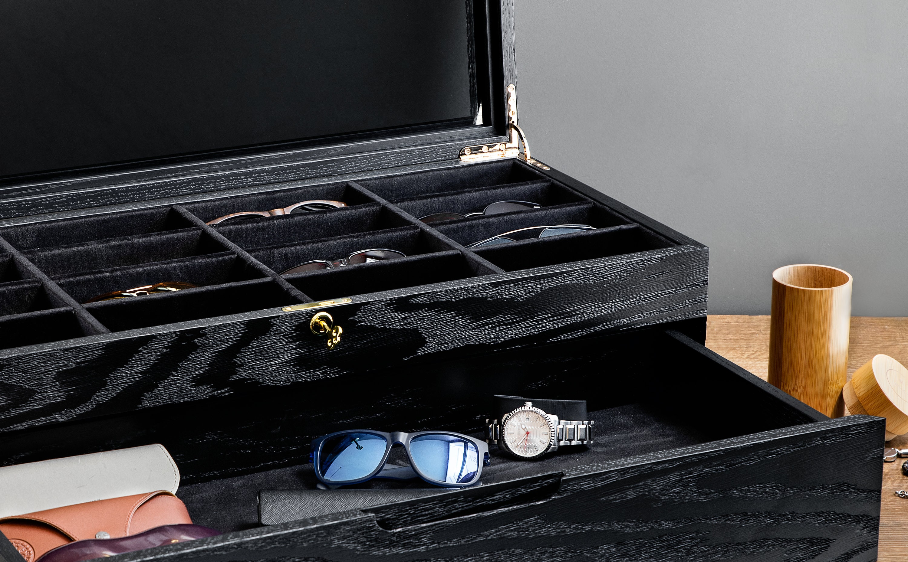 Handmade Wooden Eyeglasses Box Eyeglass Display Case Etsy Australia