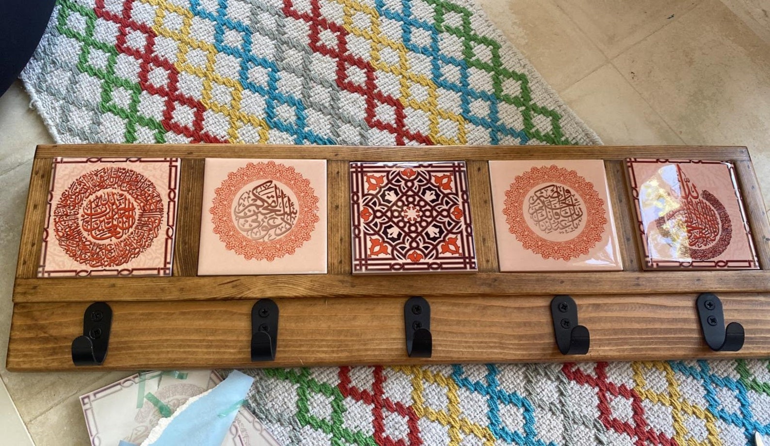 ISLAMIC KEY HOLDER Islamic Family Key Holder Quran Verses - Etsy