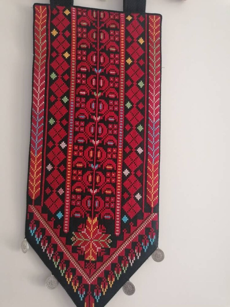 HANDMADE PALESTINIAN EMBROIDERED Wall Hanging Handmade Etsy