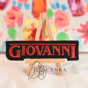 Topsy-turvy Custom Name Patch| Inspired sci-fi thriller Patch| Customized Patch| Personalized gifts| science fiction tv shows