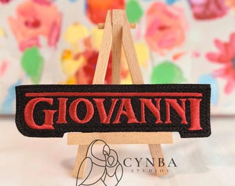 Topsy-turvy Custom Name Patch| Inspired sci-fi thriller Patch| Customized Patch| Personalized gifts| science fiction tv shows