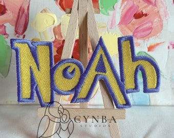 Custom Name Patch| Inspired popular anime show Letter Patch| Customized Patch|Birthday gift