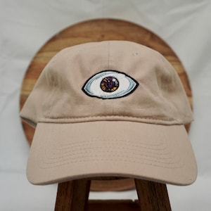 Bunny Embroidered Hat| Bunny Dad Hat Embroidery|Bunny Third Eye