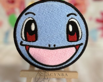 Blue Water Cutie Embroidered Patch|Gift Embroidery Patch| Personalized Embroidery Patch| Meme Patch| B Start Embroidery