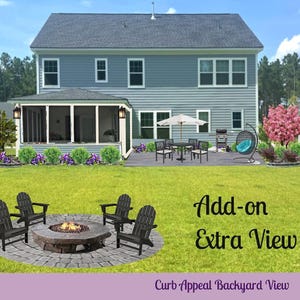 Add-on Extra View Curb Appeal,Landscape Ideas,Digital Design